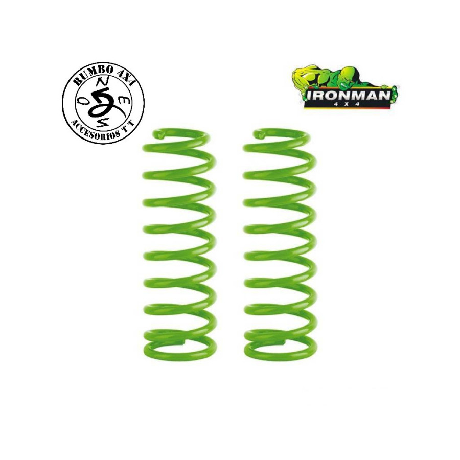 KIT 2 MUELLES DELANTEROS IRONMAN PERFORMANCE SUZUKI JIMNY