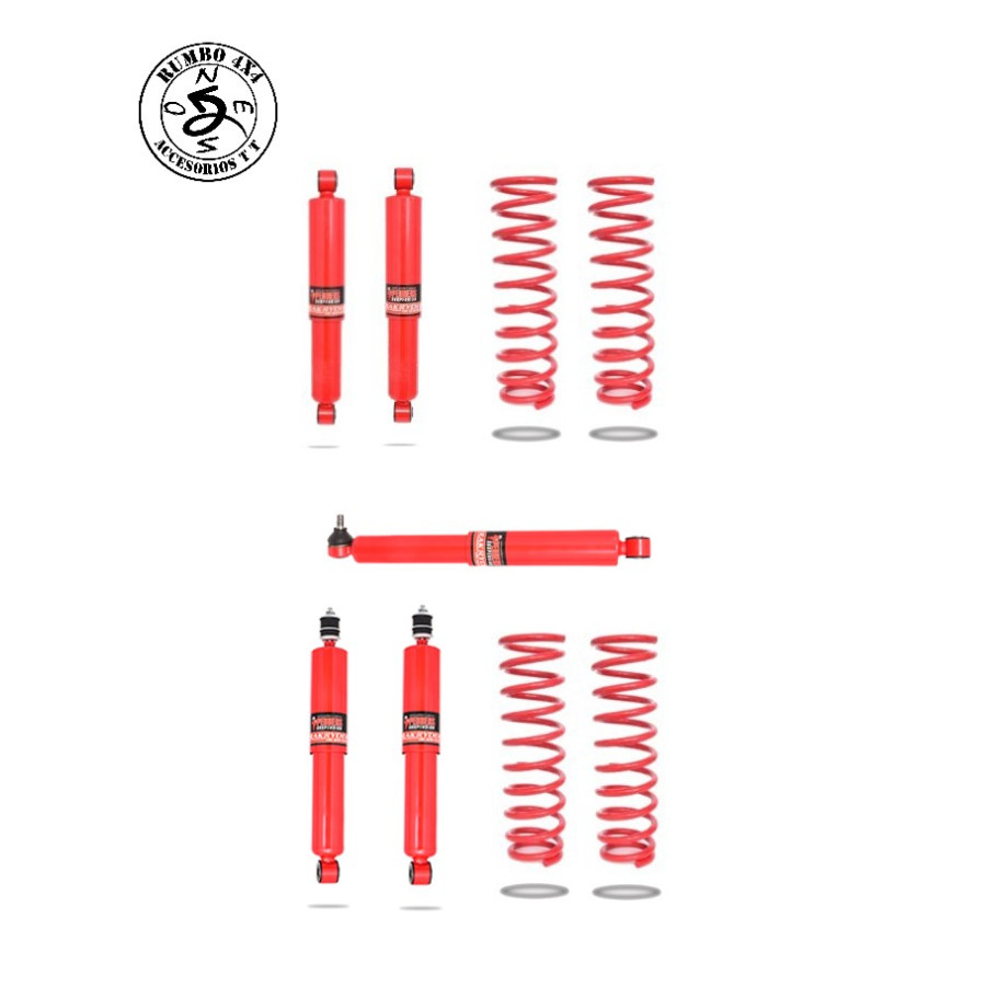 KIT PEDDERS 5 CMS. REFORZADO SUZUKI JIMNY NEW