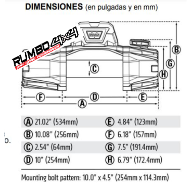 WARN VR EVO 12