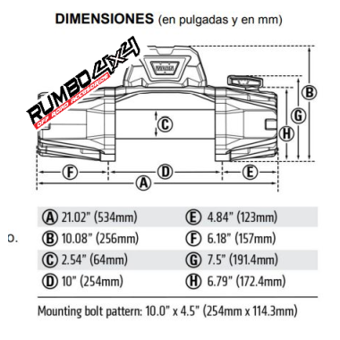 WARN VR EVO 10S
