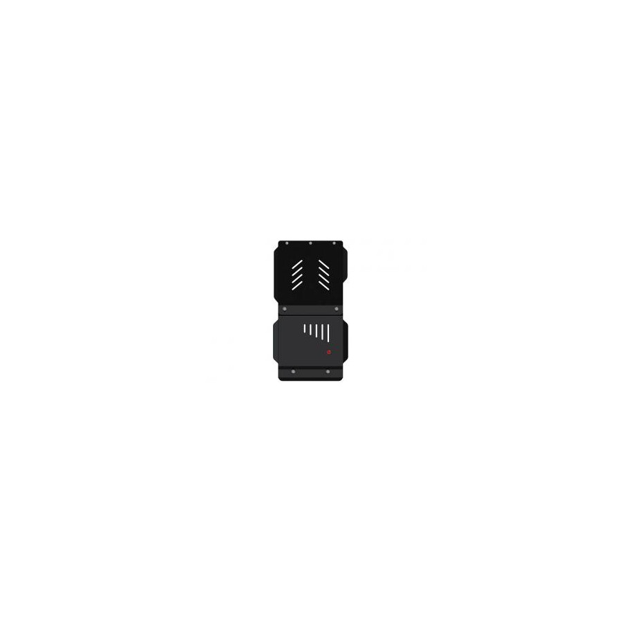PROTECTOR CAMBIO Y TRANSFER ACERO 2,5MM. 5 PUERTAS