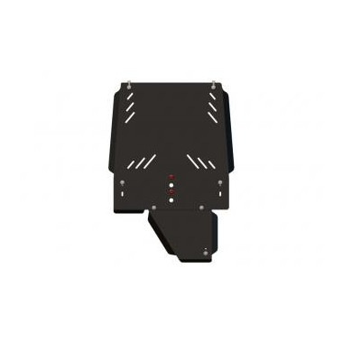 PROTECTOR CAMBIO Y TRANSFER ACERO 2,5MM.