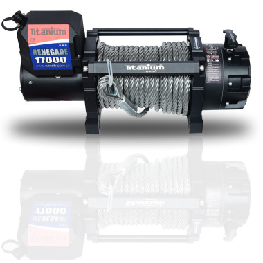 CABRESTANTE, WINCH,RESCATE, 4X4, OFF ROAD, TITANIUM