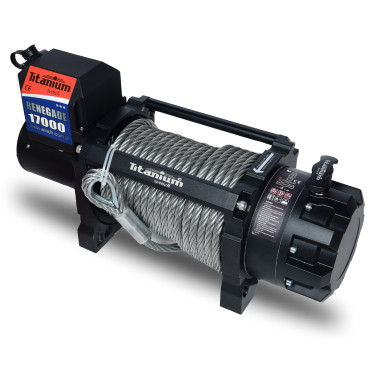 CABRESTANTE, WINCH,RESCATE, 4X4, OFF ROAD, TITANIUM