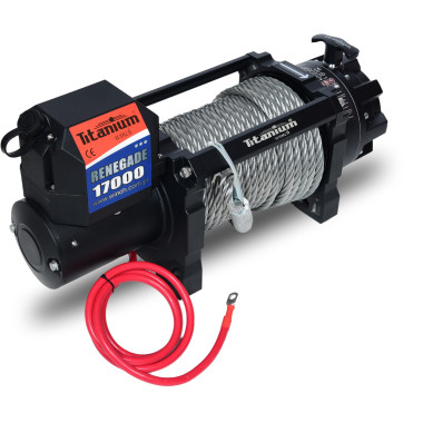 CABRESTANTE, WINCH,RESCATE, 4X4, OFF ROAD, TITANIUM