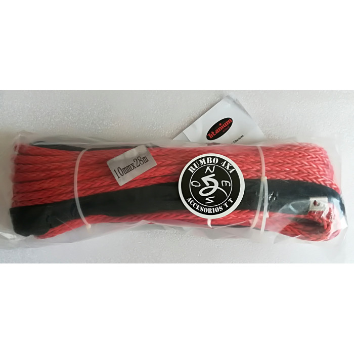 BLACK CABLE SINTETICO 10 MM. 28MTS