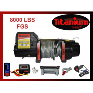 WINCH, TITANIUM, CABESTRANTE, SUZUKI, 4X4