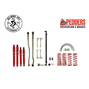 KIT PEDDERS NISSAN PATROL GR Y61 LARGO 2.8 +100mm.