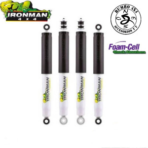 KIT 4 AMORTIGUADORES IRONMAN 4 RUNNER FOAM CELL