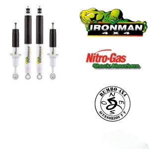 KIT 4 AMORTIGUADORES IRONMAN V60/V80 NITROGAS